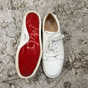 Christian Louboutin Vieira white sneaker size 37.5